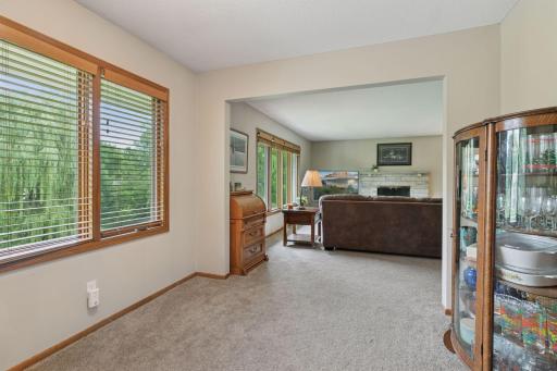 Traditionally considered the formal dining area, use this space as your needs require!