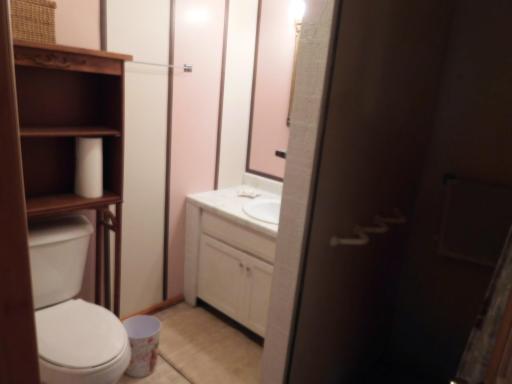 Lower level bath