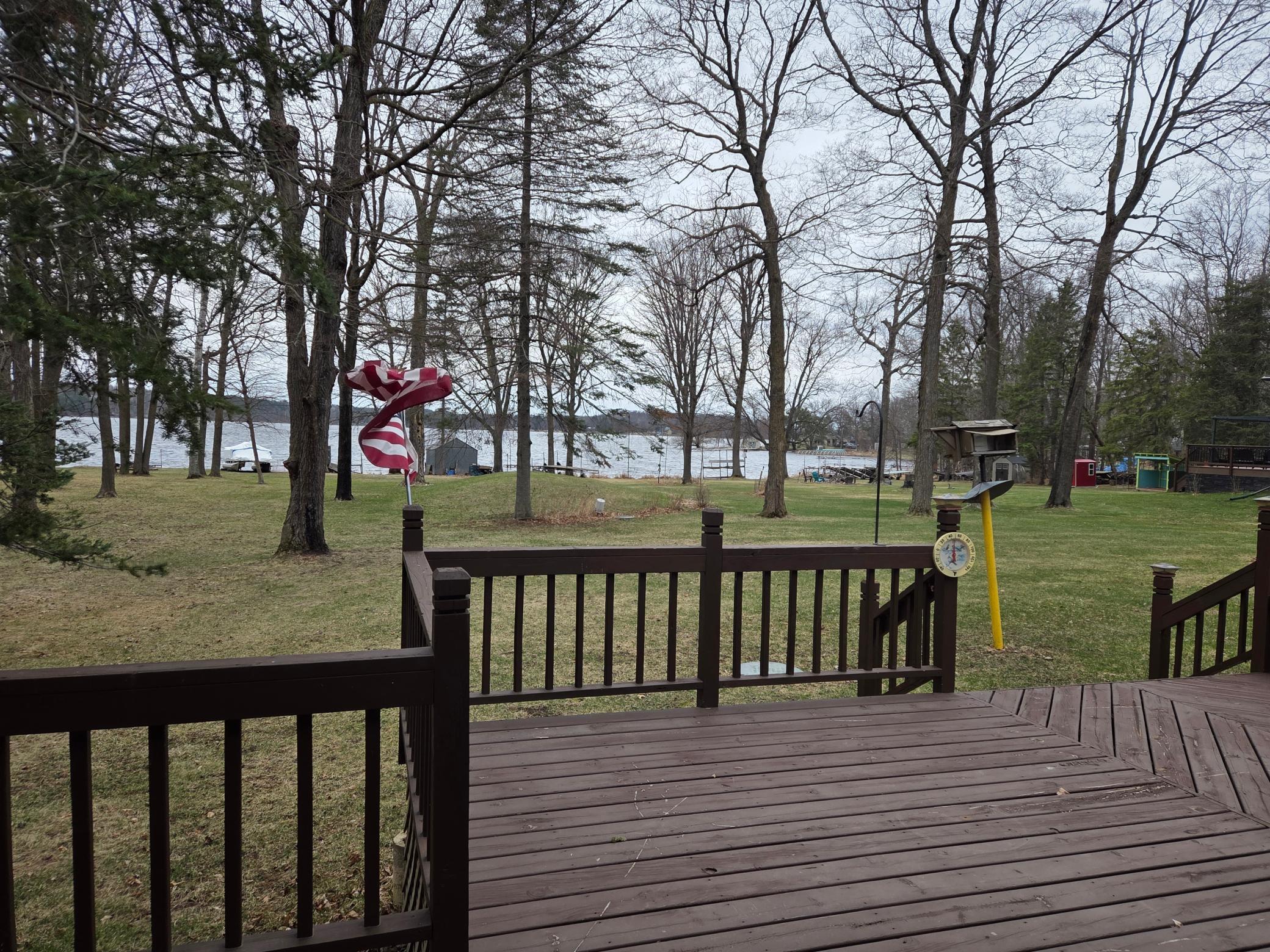 view from deck