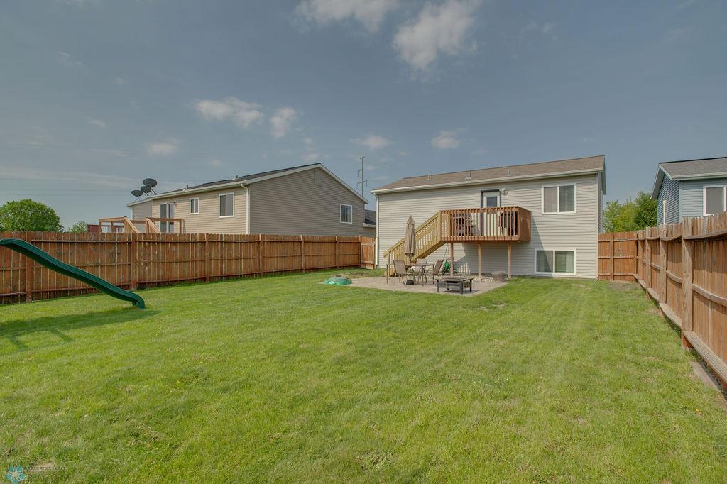 Large yard