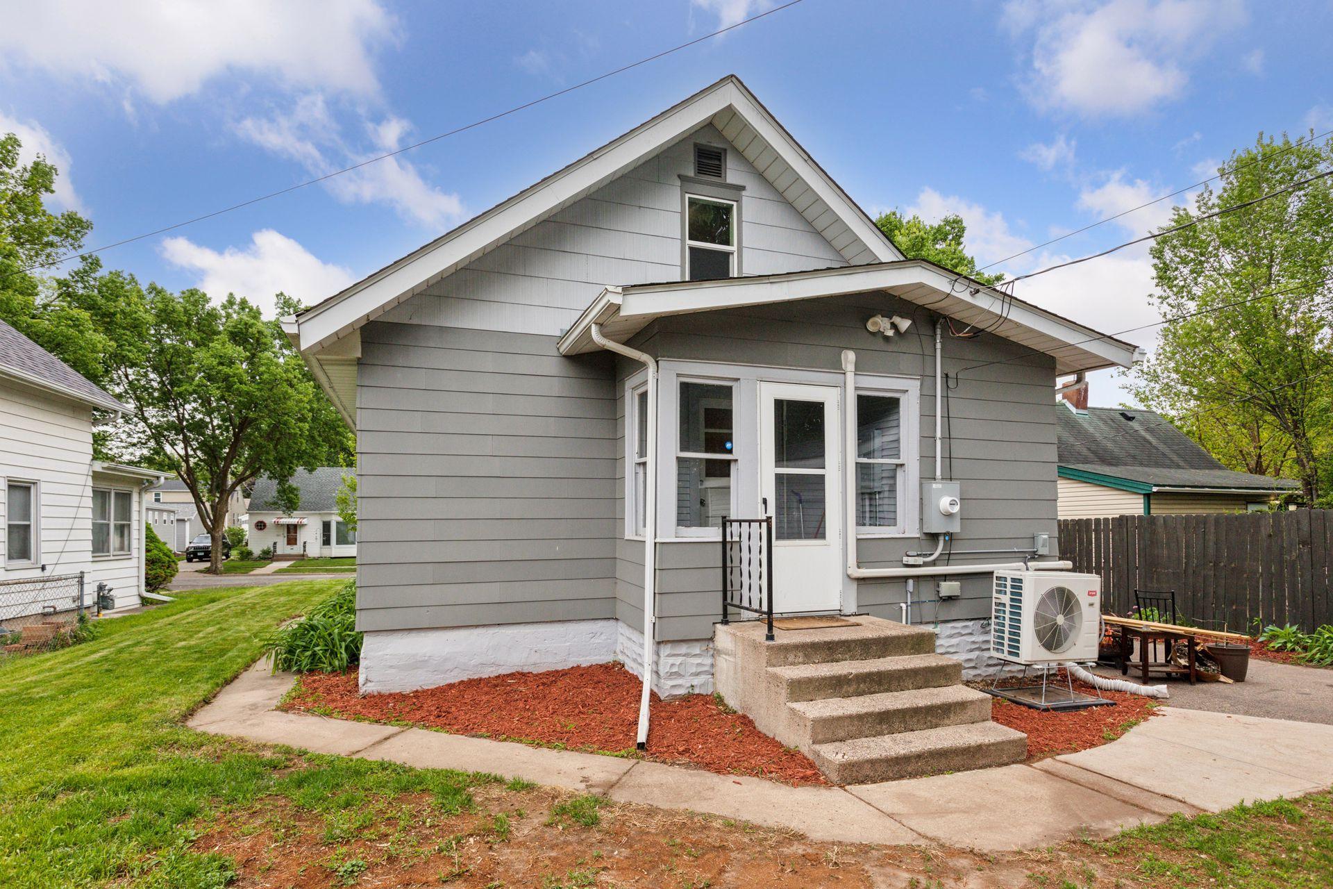 Rear porch.