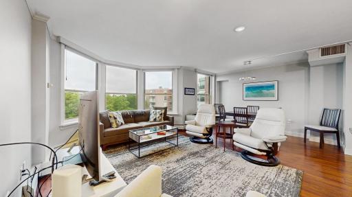 Welcome to unit 519! Large open, sunfilled living space. in this oversized 1 Bed, 1 Bath unit.