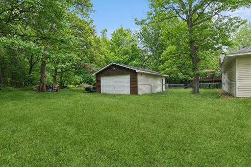 Extra Garage? YES! â Detached 2-car garage is hobby heaven.