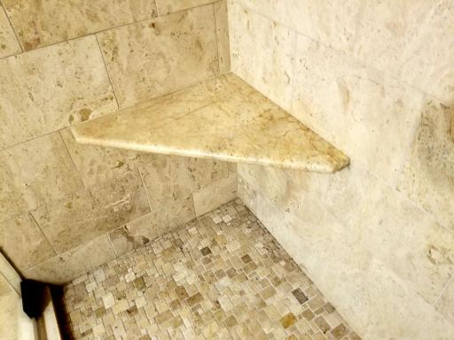Shower seat.