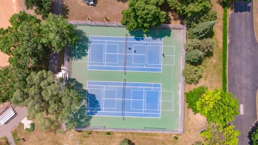 Four city of Saint Paul new pickleball courts in your backyard.