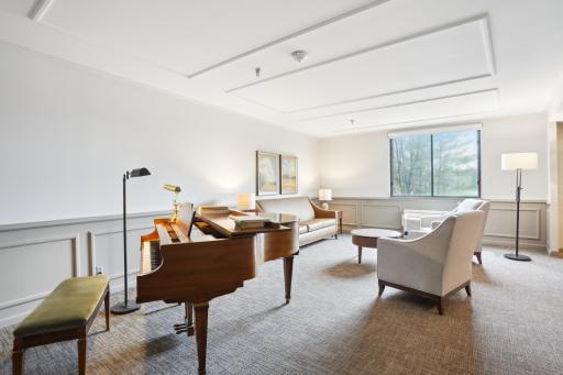 Enjoy a music room on the 1st floor.