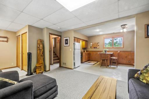 Full kitchen in the lower level