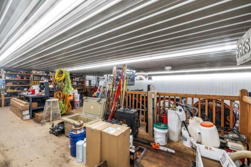 Mezzanine above the office