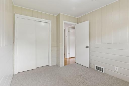 Bedroom 1 large at 13x13 with double closets