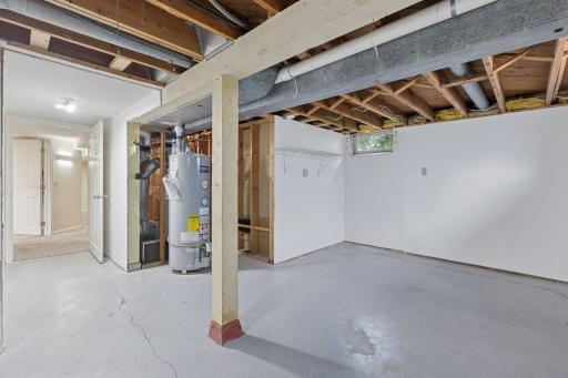 4th bedroom of second family room or flex room with fireplace