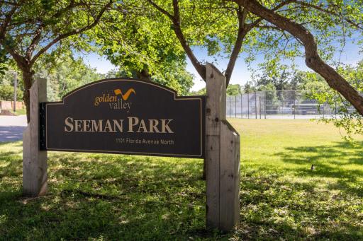 Near by park with walking trails, tennis courts and frisbee golf
