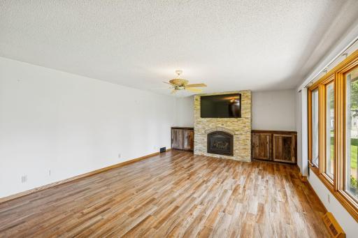 Living Room-With New Luxury Vinyl Flooring