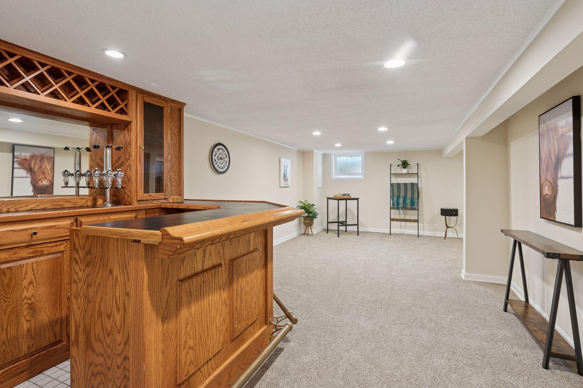 Large space for entertaining