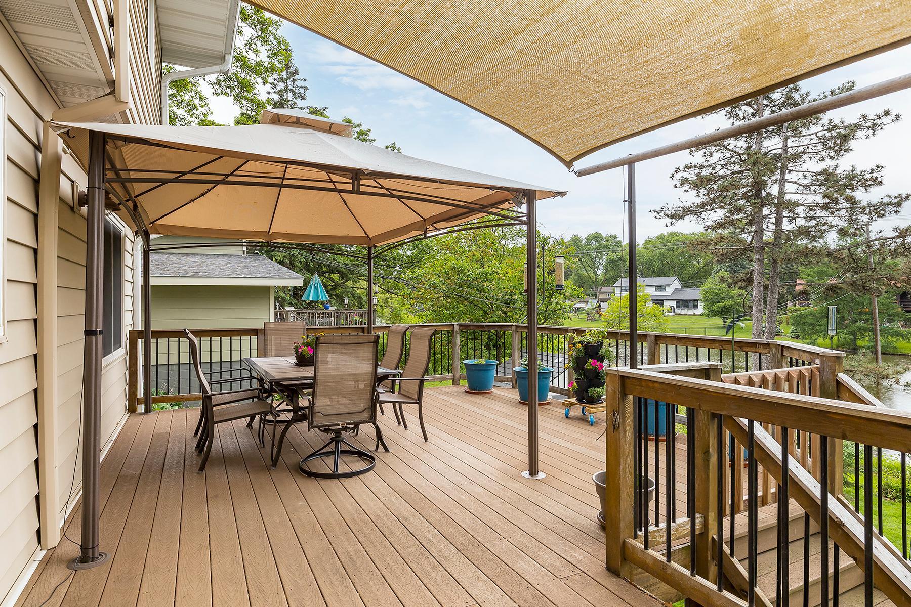 Low Maintenance Deck Overlooking Water