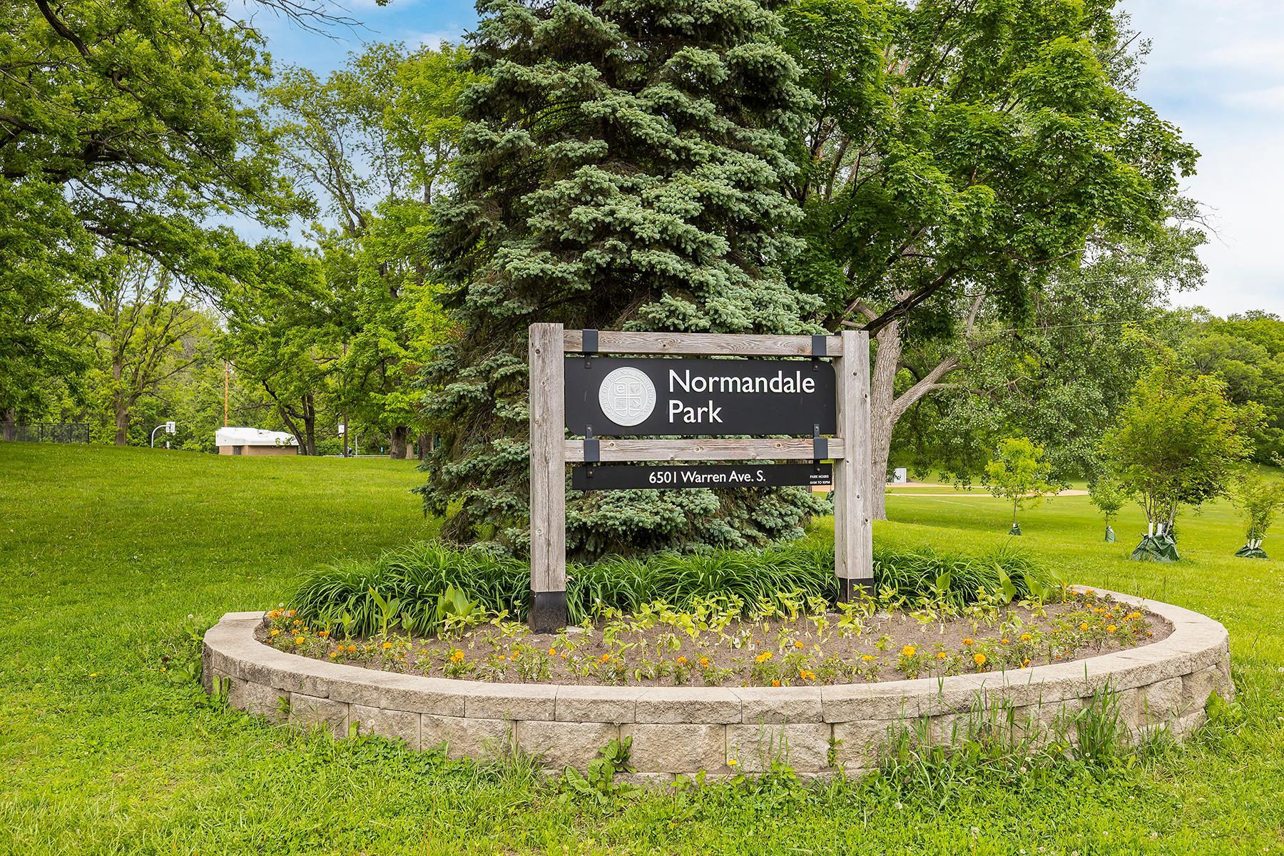 Normandale Park is Across the Street