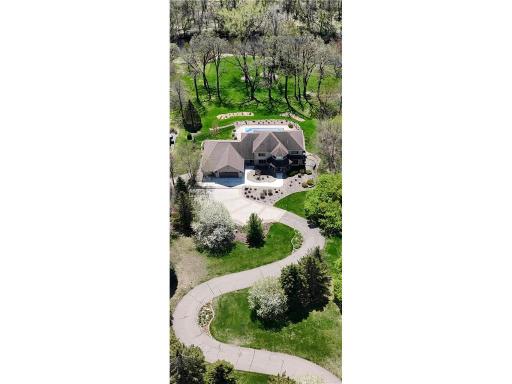 Ultimate privacy with deep lot and driveway.