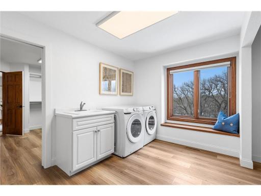 Dream laundry room convenient for upstairs bedrooms....