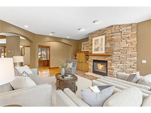 Perfect main floor living room for gatherings.