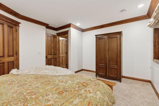 Your guests can have their own bedroom and bathroom while visiting.