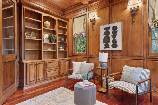 The home office can be the perfect study for personal organization.