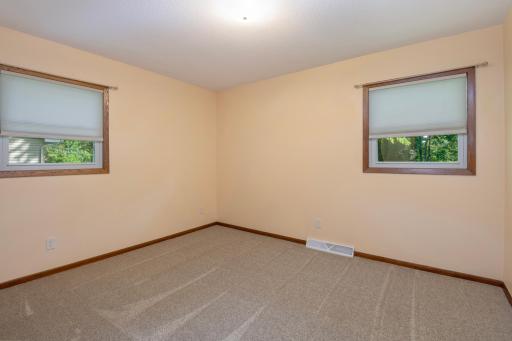 3 main floor bedrooms with a 4th on the lower
