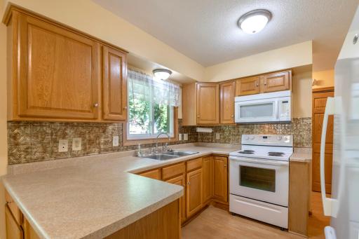 Updated kitchen with tons of natural light