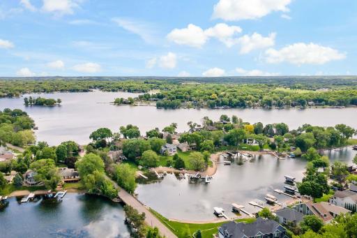 Nearby bridge over Prior Lake within walking distance of home