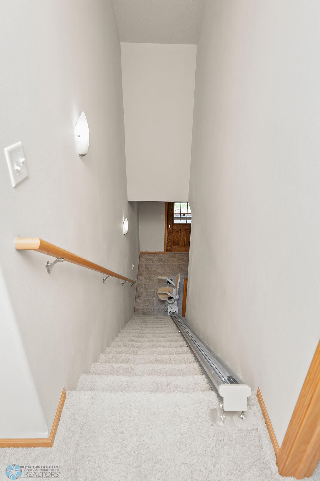 Stairs to Second level from Foyer