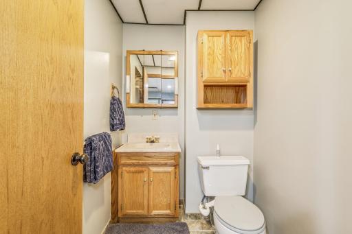 Lower level 3/4 bathroom
