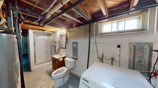 Basement Bathroom Area