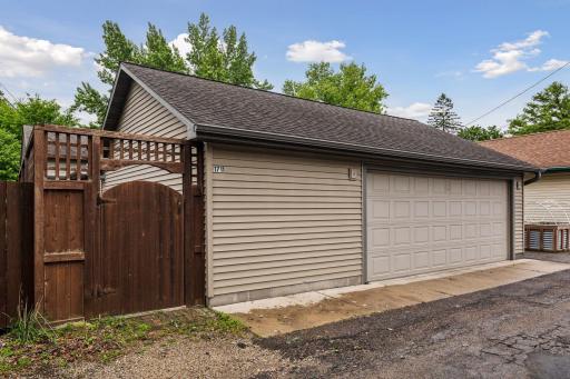 This is the 2 1/2 car garage. Check out the inside. Great additional space for entertaining!