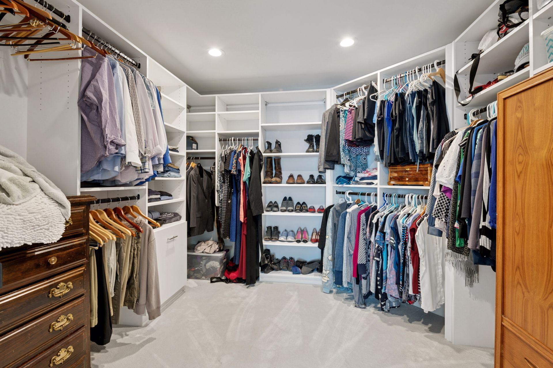 Primary bedroom closet