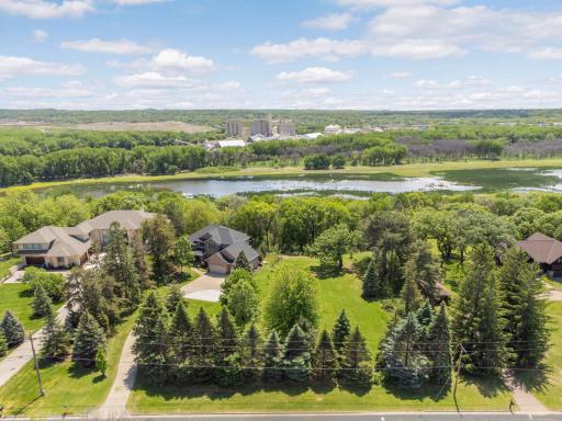 Enjoy views of the Minnesota River Valley and Lake Colman