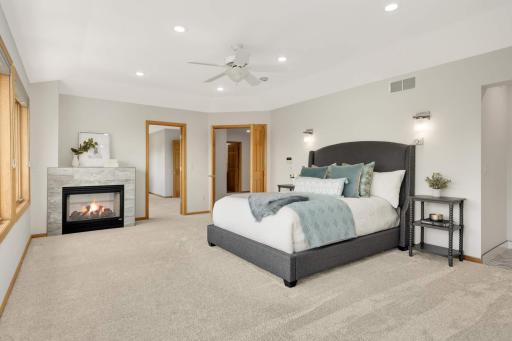 This spacious suite has room for all of your beloved furniture