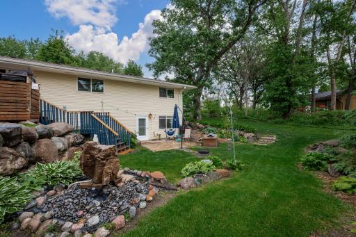 Beautiful landscaping! You will love your backyard setting!