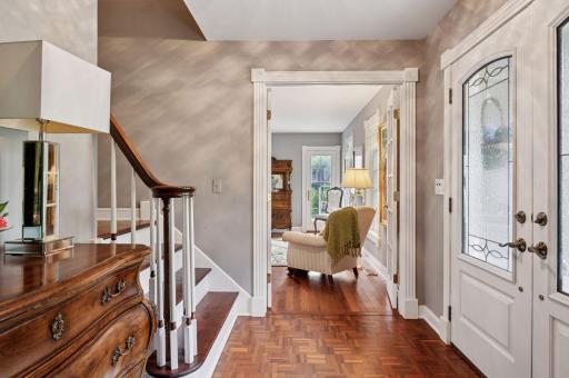 Gorgeous hardwood floors found throughout most of the main floor.