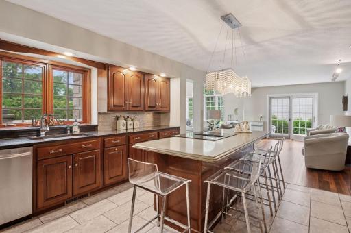 A chef's kitchen!