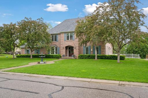 A gorgeous corner lot that ends in a cul-de-sac. What an amazing property.