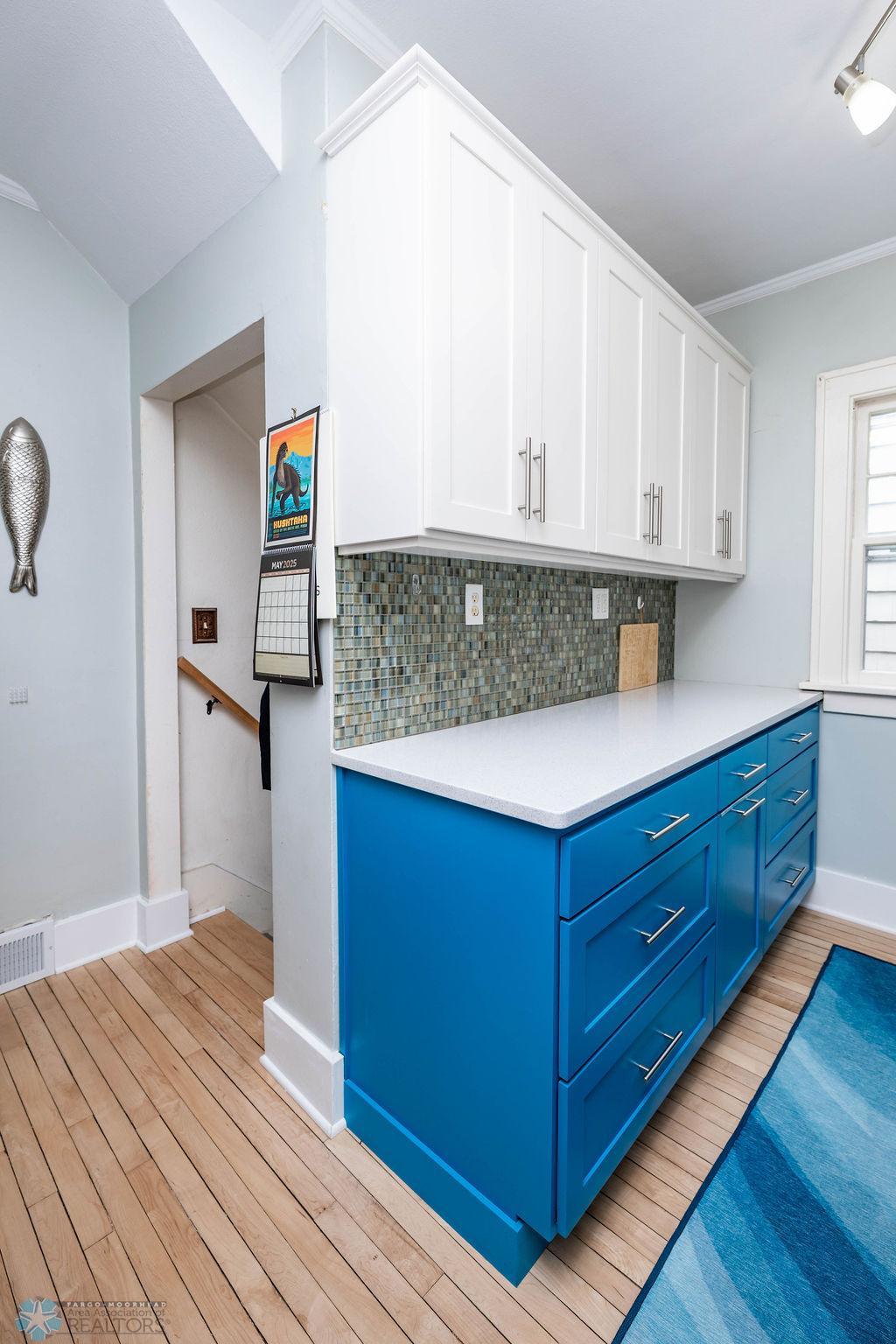 New cabinets