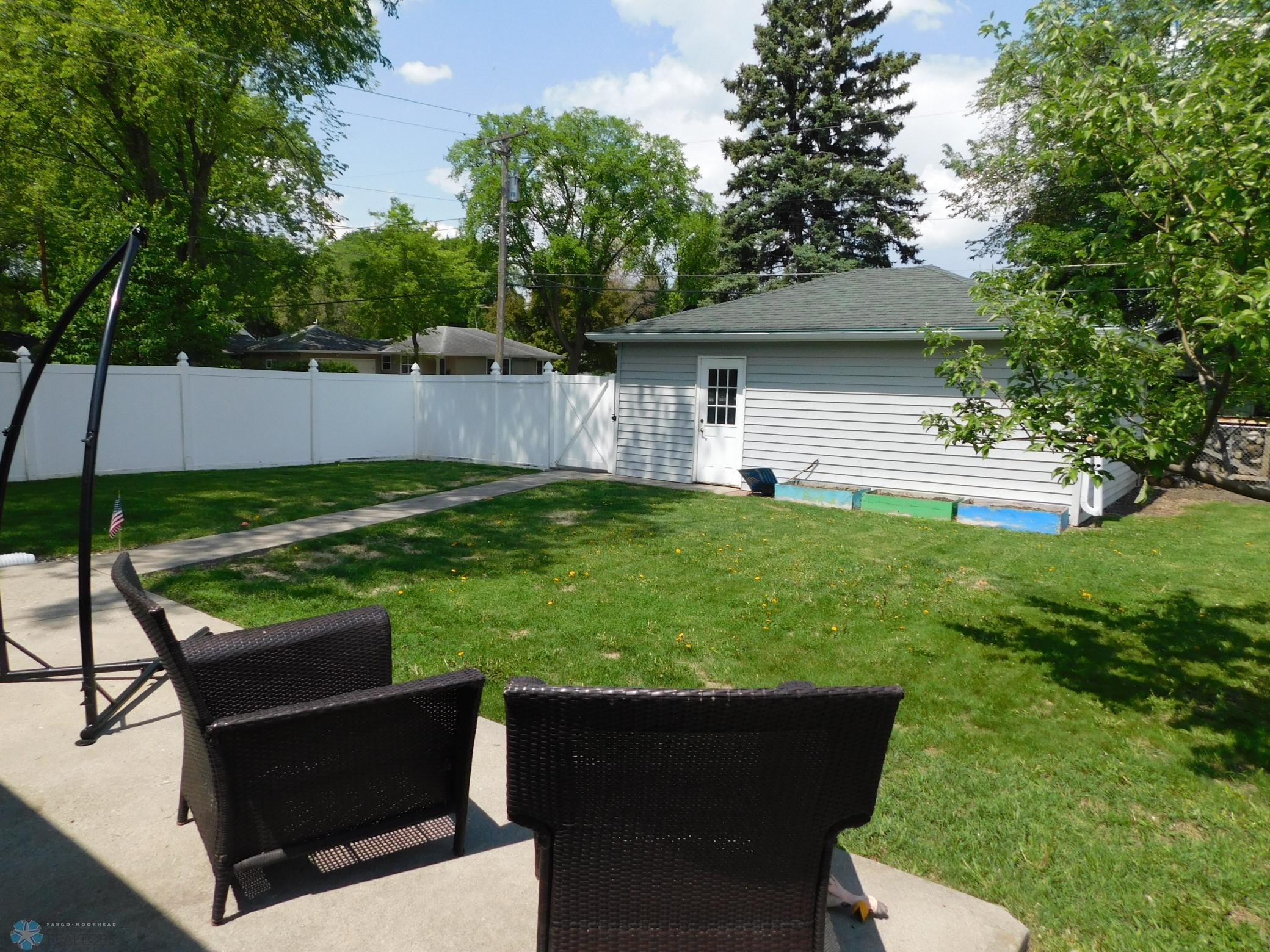 back yard