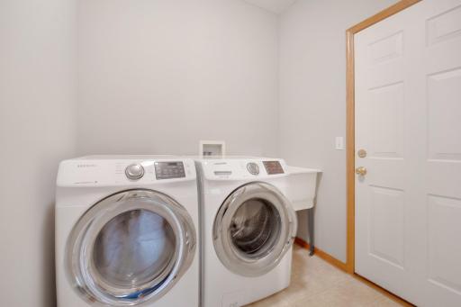Laundry Room and Entrance from the Garage