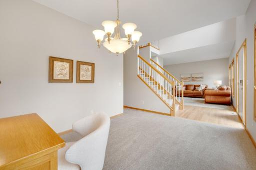 View from the Dining Room to the Living Room