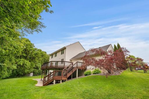 Stand-out feature includes the backyard, deck and lower level patio