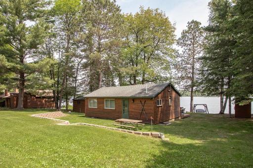 Cabin as seen from Sunflower Trail. Very well maintained. Move in and enjoy!