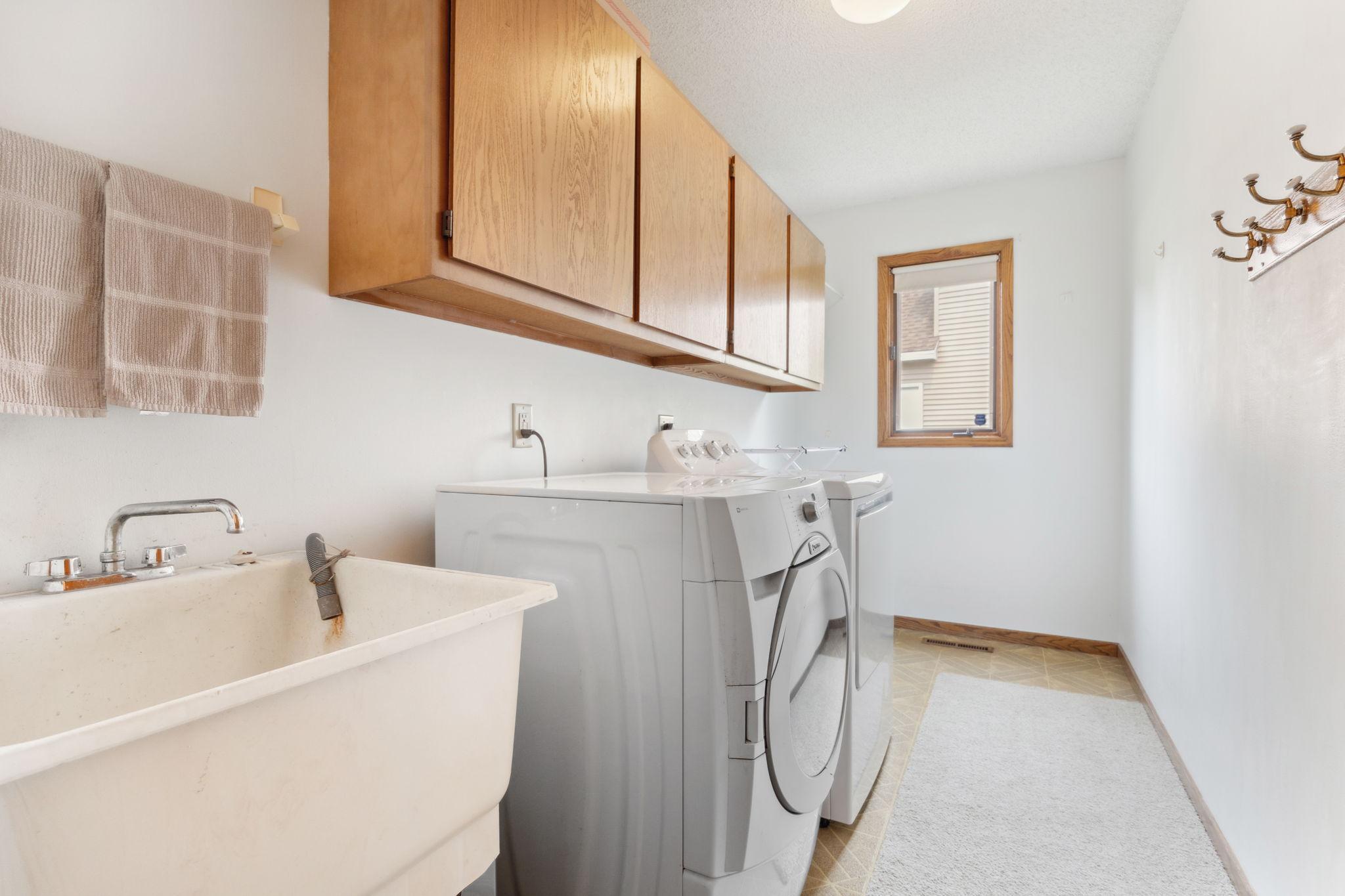 Handy Main Floor Laundry