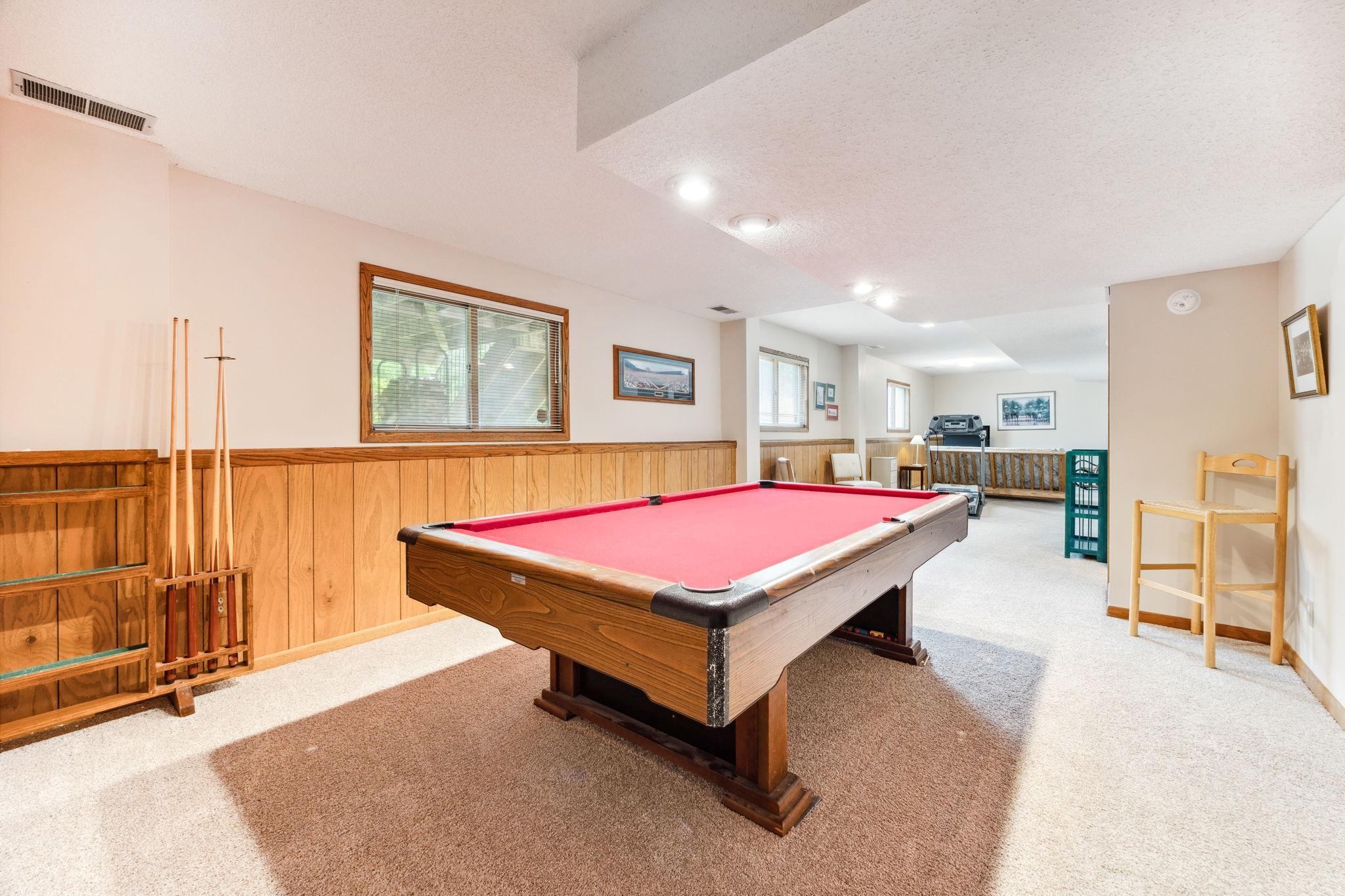 Billiard or Game Room