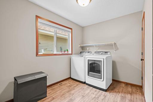 Main Floor Laundry Room – Enjoy natural light while tackling daily chores—no basement trips needed!