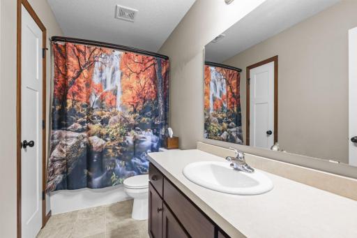 Full bath on the main floor