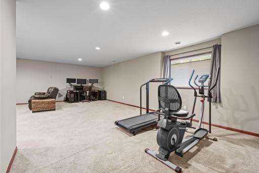 Huge flex space—family room, game room, or home gym!