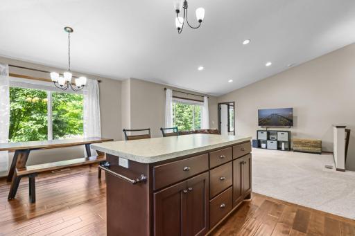Great room connects effortlessly to dining and kitchen—ideal for everyday living and gatherings.